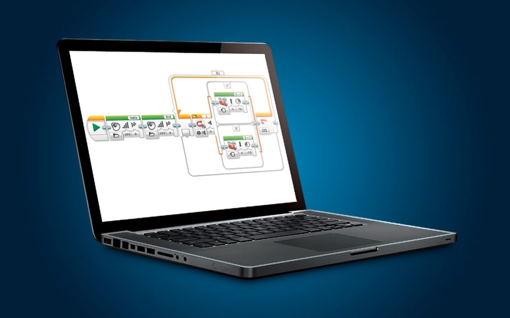 ev3-software-on-laptop