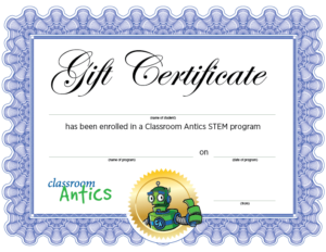 Gift Certificate
